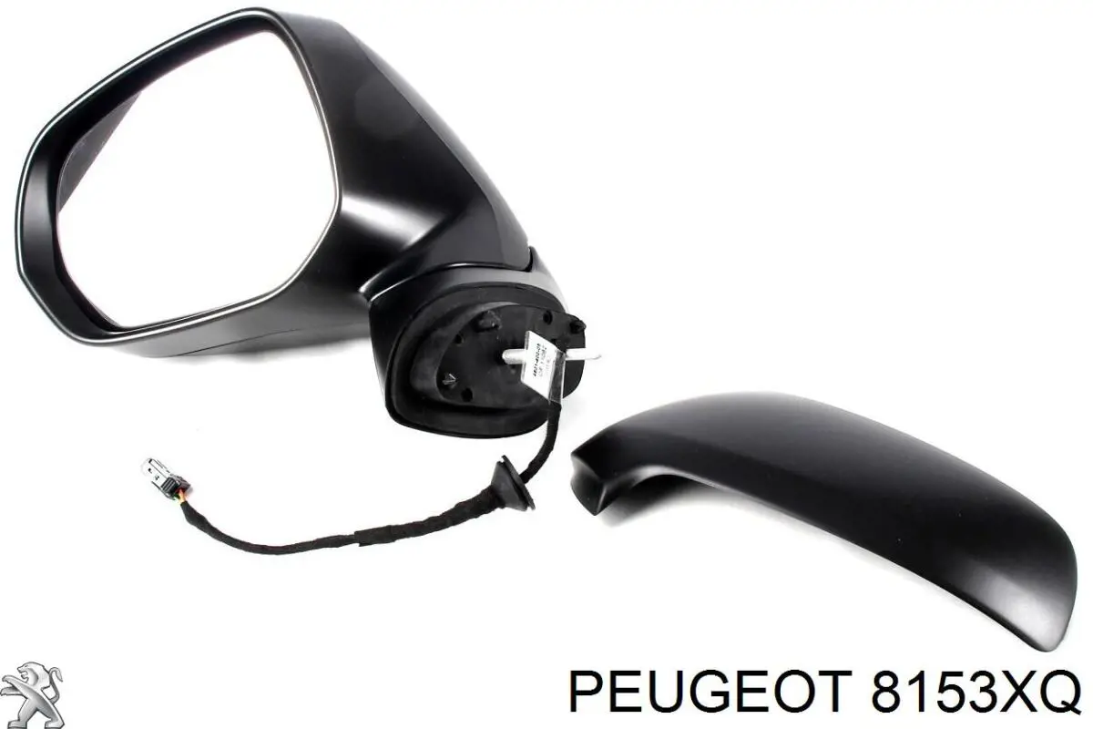 Купити 8153XQ Peugeot/Citroen Бічне дзеркало заднього виду ліве