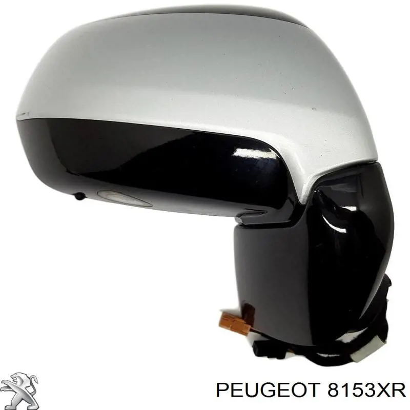 Купити 8153XR Peugeot/Citroen Дзеркало праве