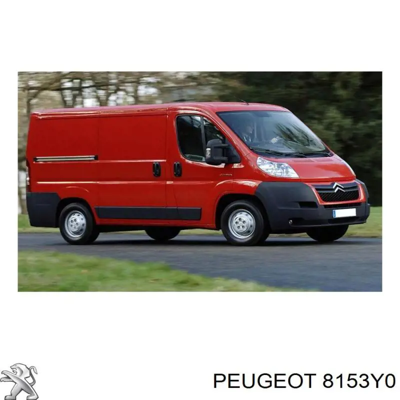 Купити 8153Y0 Peugeot/Citroen Бічне дзеркало заднього виду ліве