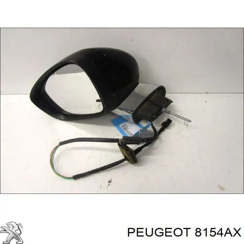8154AX Peugeot/Citroen Дзеркало заднього виду, ліве