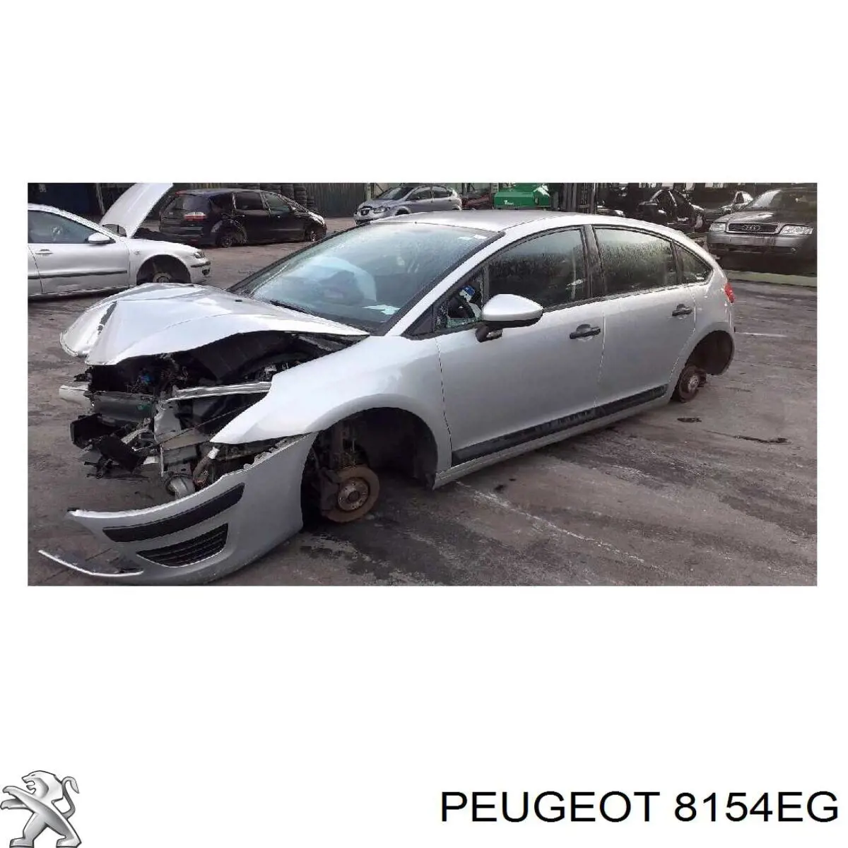 Купити 8154EG Peugeot/Citroen Бічне дзеркало заднього виду ліве