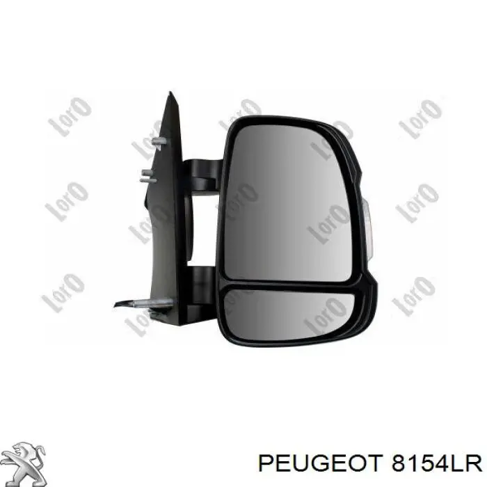 Дзеркало заднього виду, праве 8154LR Peugeot/Citroen