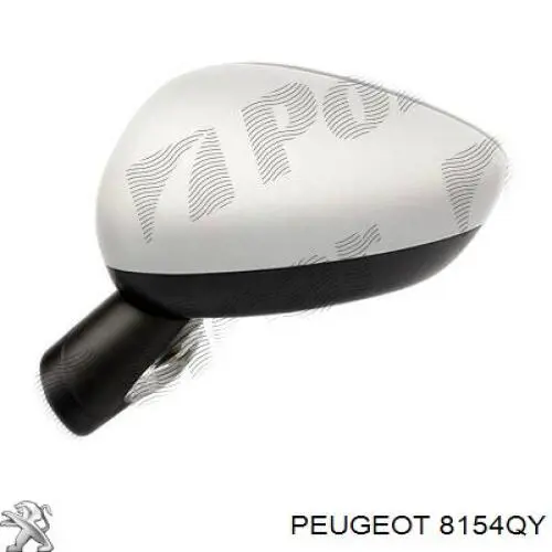 Купити 8154QY Peugeot/Citroen Дзеркало праве