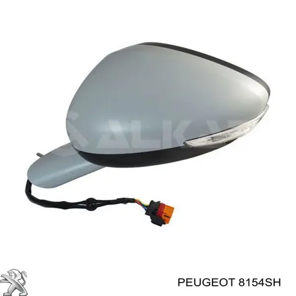 Ліве бічне дзеркало Peugeot/Citroen 8154SH ціна, від 153.09 USD