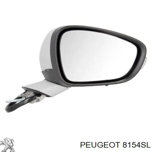 Купити 8154SL Peugeot/Citroen Дзеркало праве