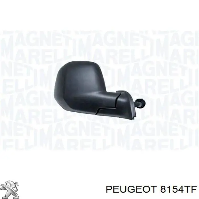 8154TF Peugeot/Citroen Дзеркало заднього виду, ліве