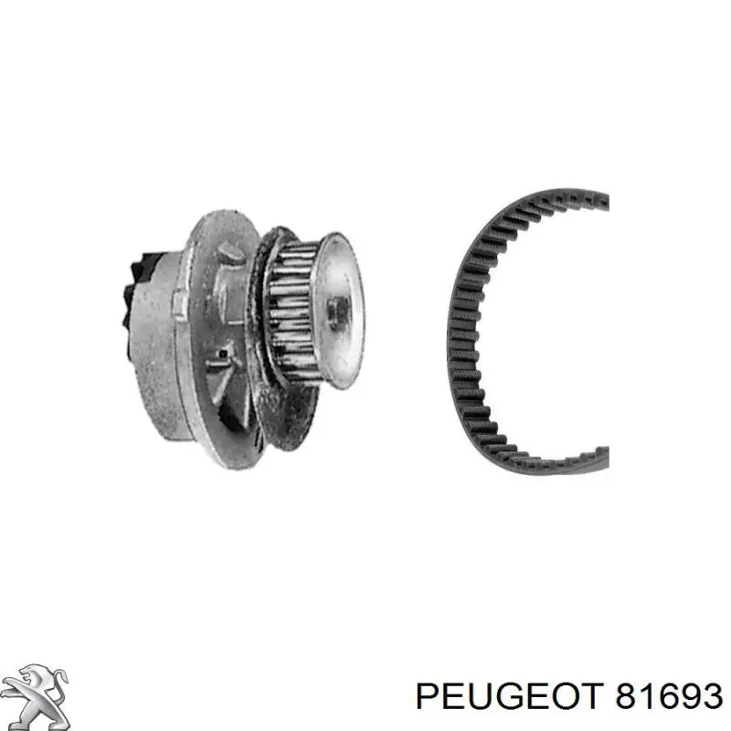 81693 Peugeot/Citroen ремінь грм