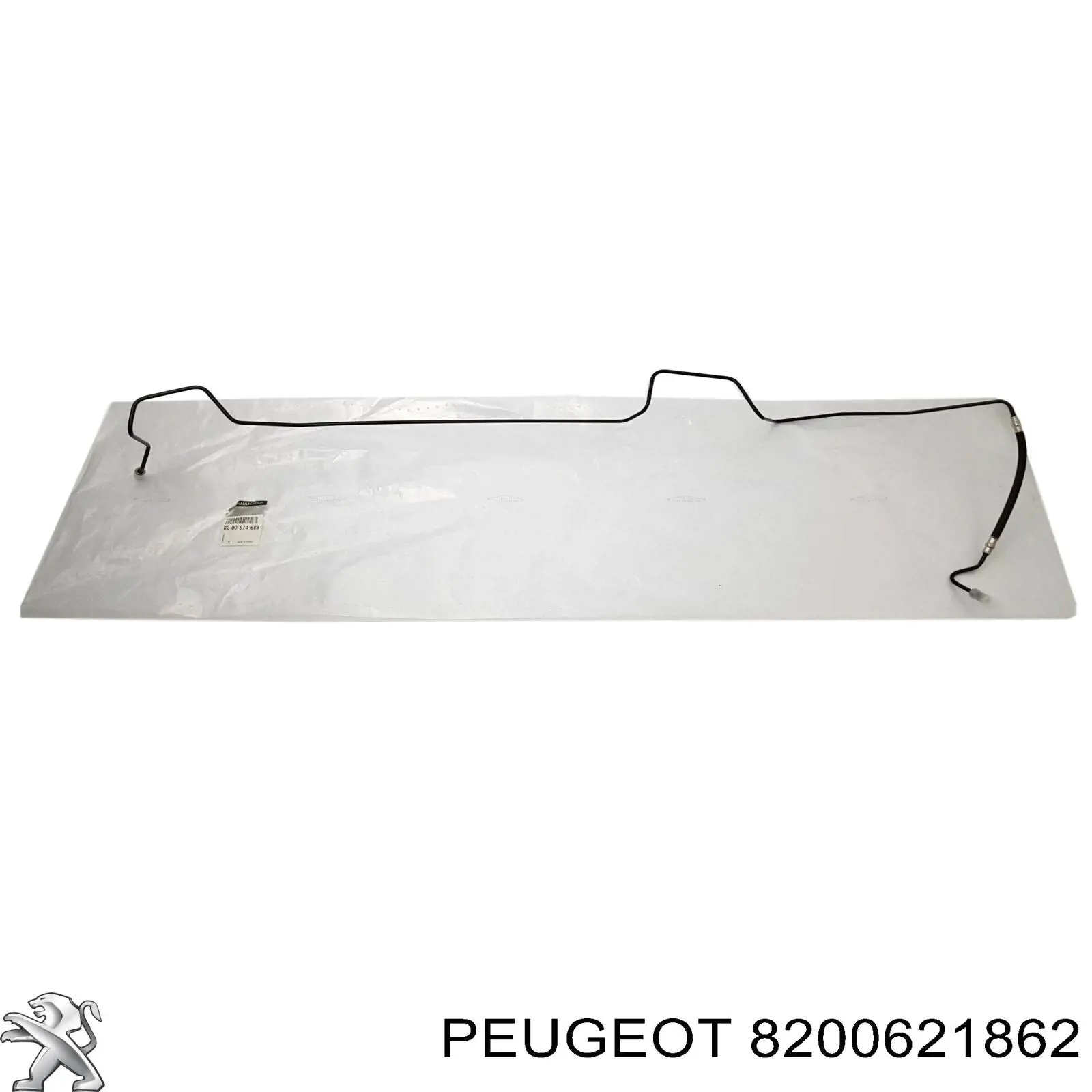 Гальмівний трубопровід Renault (RVI) 8200621862 ціна, від 53.68 USD