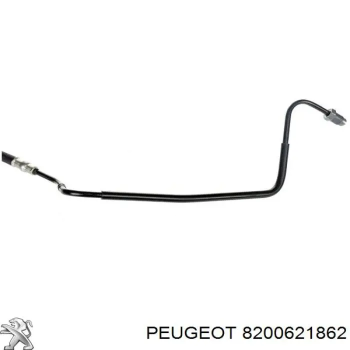 Купити 8200621862 Renault (RVI) Трубка гальмівна, задня, ліва