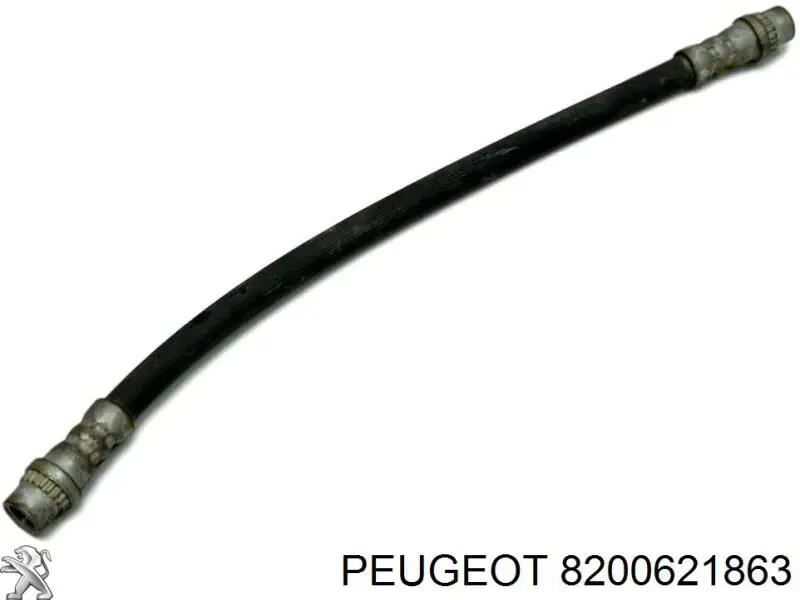 Трубка гальмівна, задня, права Renault (RVI) 8200001260 ціна, від 56.45 USD