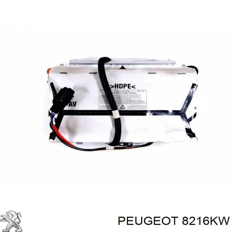 Подушка безпеки, пасажирська, AIRBAG на Peugeot 307 (3B)