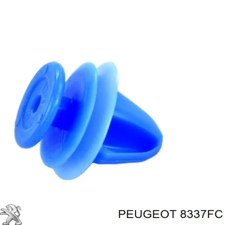 8337FC Peugeot/Citroen Пістон (кліп) кріплення обшивки кришки багажника