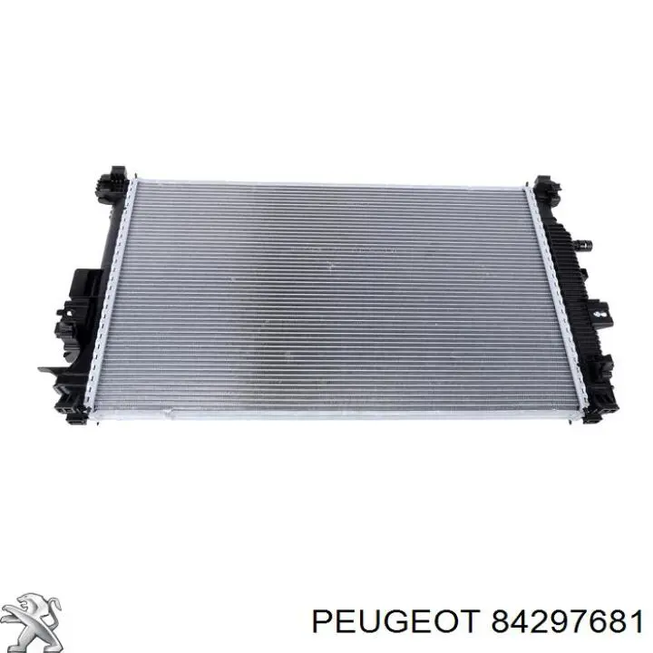 Радіатор кондиціонера 84297681 Peugeot/Citroen
