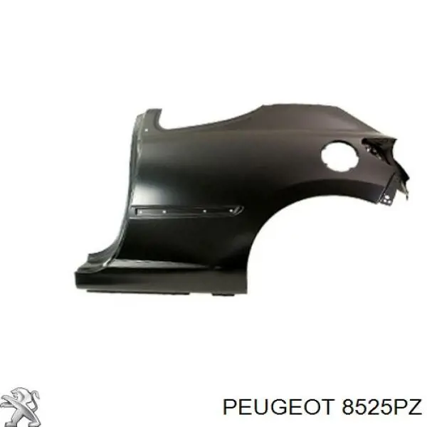 8525PZ Peugeot/Citroen Бічна частина задня ліва