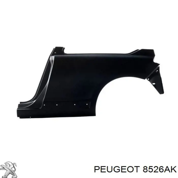 Крило заднє праве Peugeot/Citroen 8526AK ціна, від 374.93 USD