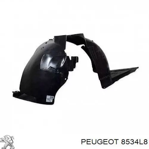 Підкрилок заднього крила, правий Peugeot/Citroen 853435 ціна, від 48.78 USD