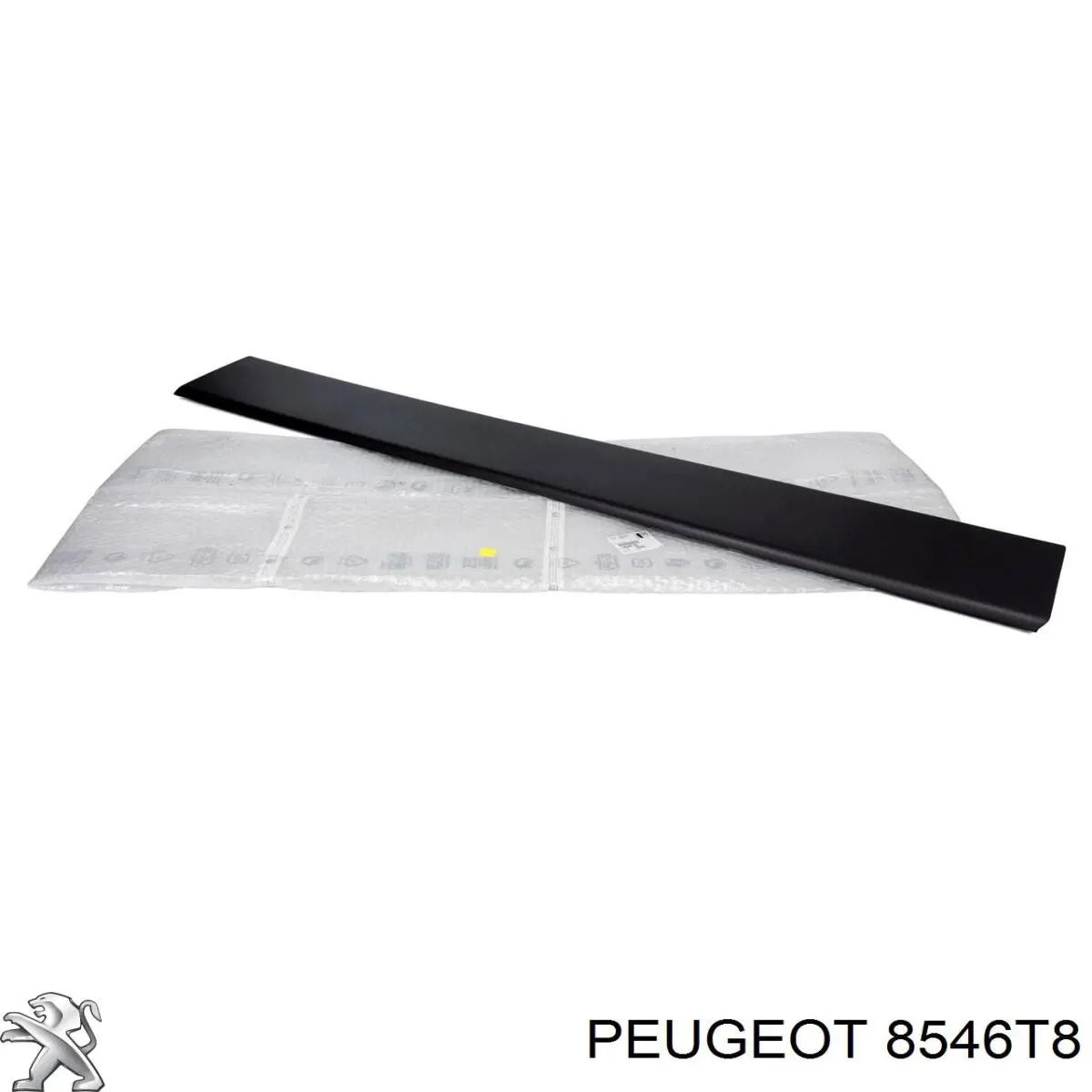Купити 8546T8 Peugeot/Citroen Молдинг бічний (зсувний) двері