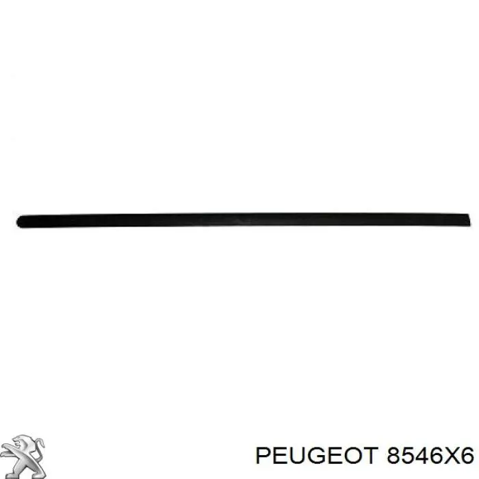 Купити 8546X6 Peugeot/Citroen Молдинг задніх лівих дверей