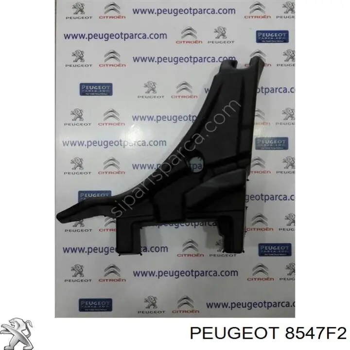 8547F2 Peugeot/Citroen Розширювач заднього крила, лівий