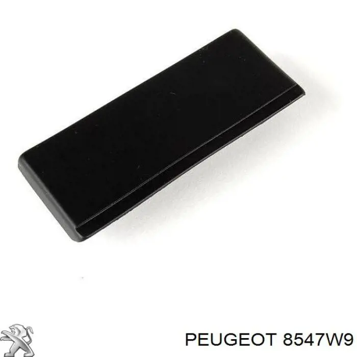 8547W9 Peugeot/Citroen Молдинг арки колеса заднього, правий
