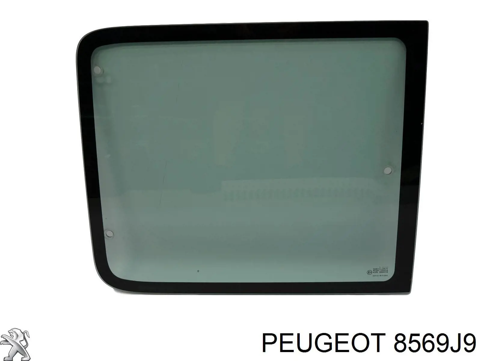 8569J9 Peugeot/Citroen Скло багажного відсіку, ліве