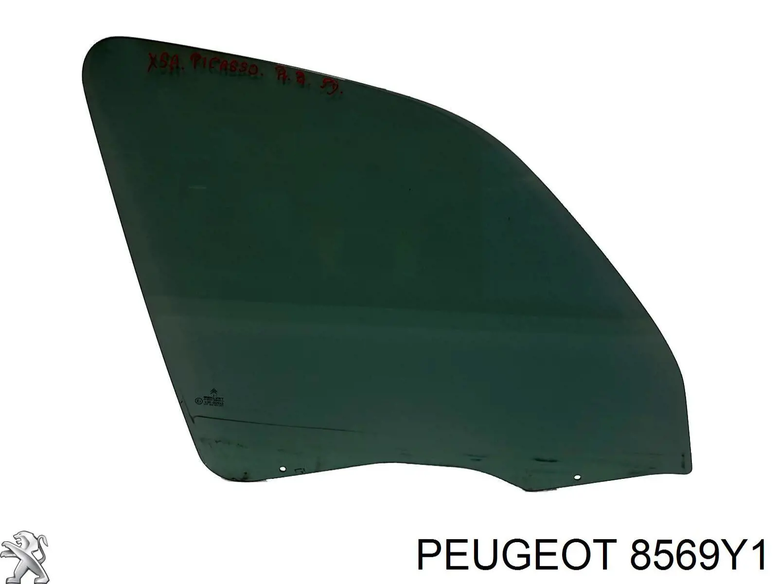 Скло бокових зсувних дверей, лівих Peugeot/Citroen 8569Y1 ціна, від 33.19 USD