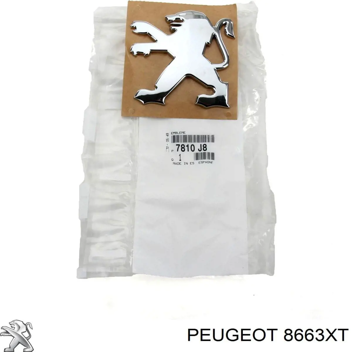 8663XT Peugeot/Citroen 