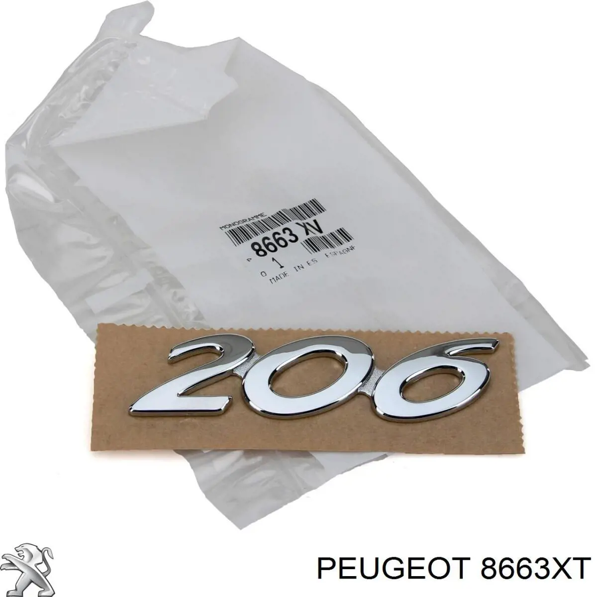  Peugeot/Citroen 8663XT ціна, від 0.00 USD
