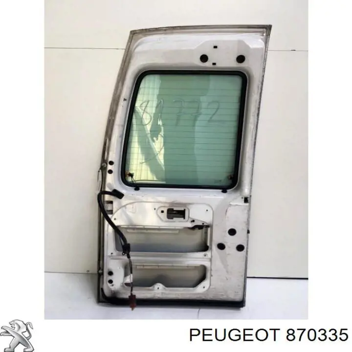 Двері фургона задні, розпашні, праві Peugeot/Citroen 870335 ціна, від 57.01 USD
