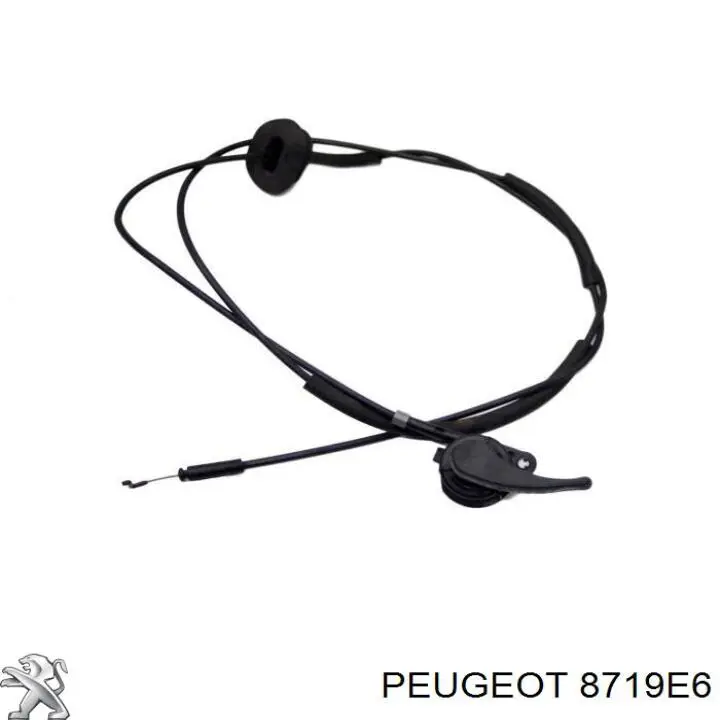 Трос відкривання двері задньої правої 8719E6 Peugeot/Citroen