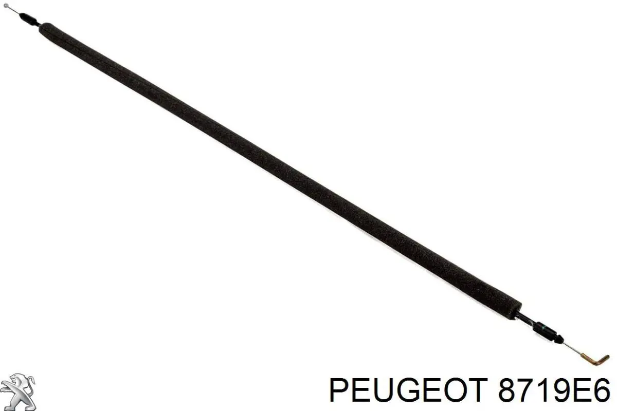 Трос відкривання двері задньої правої Peugeot Bipper TEPEE (A) (Пежо Біпер)