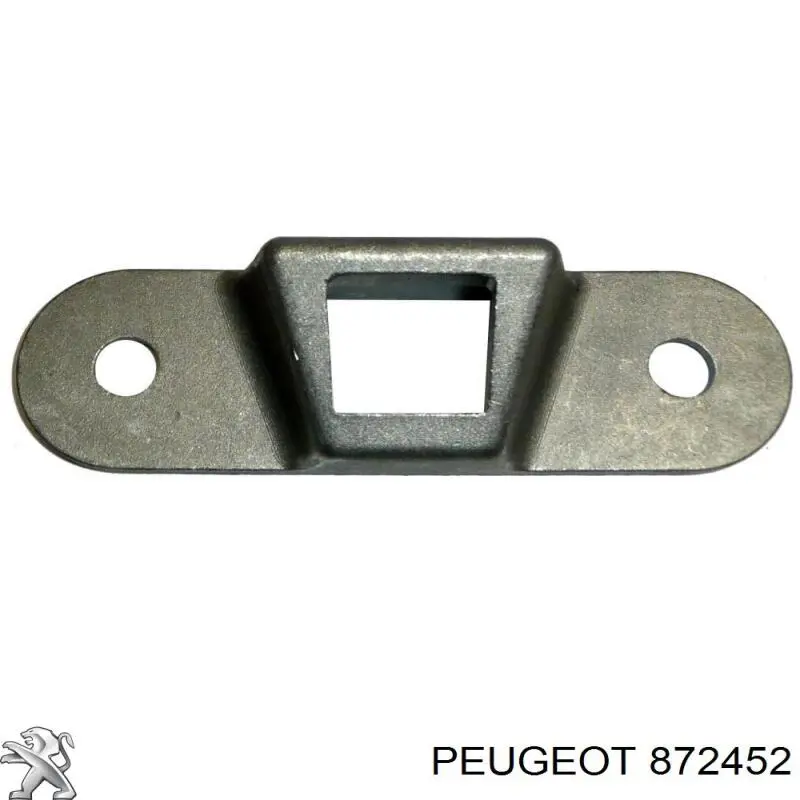 Купити 872452 Peugeot/Citroen Петля-зачіп (відповідна частина) замка задніх двостулкових дверей, лівий верхній