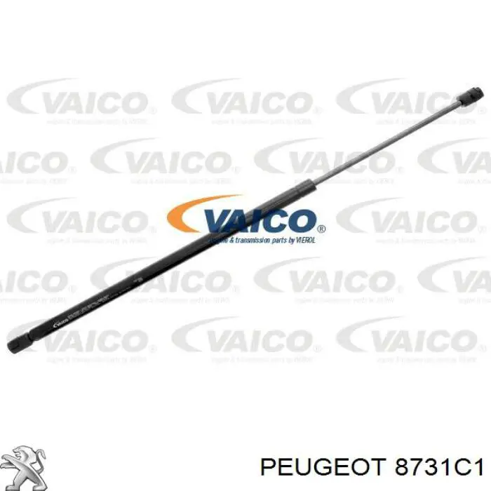 Амортизатор двері задньої Peugeot/Citroen 8731C1 ціна, від 7.03 USD