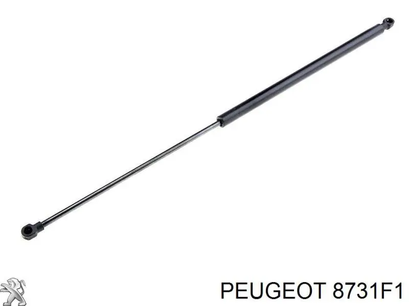 Амортизатор кришки багажника Peugeot/Citroen 8731F1