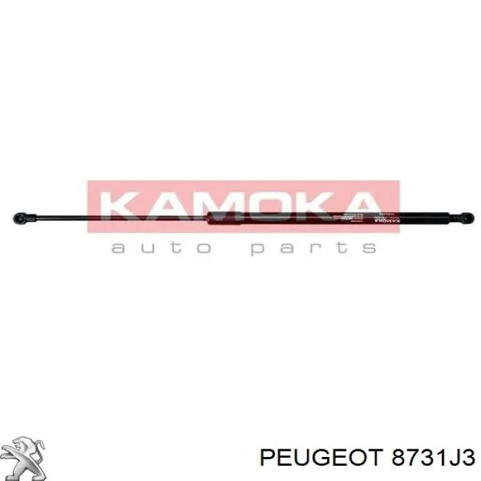 Амортизатор двері задньої Peugeot/Citroen 8731J3 ціна, від 10.22 USD