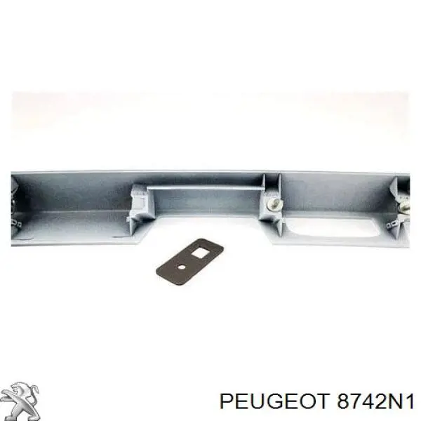 Купити 8742N1 Peugeot/Citroen Молдинг задных (3/5-х) дверей