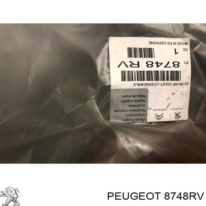 8748RV Peugeot/Citroen Пластик п'ятих дверей