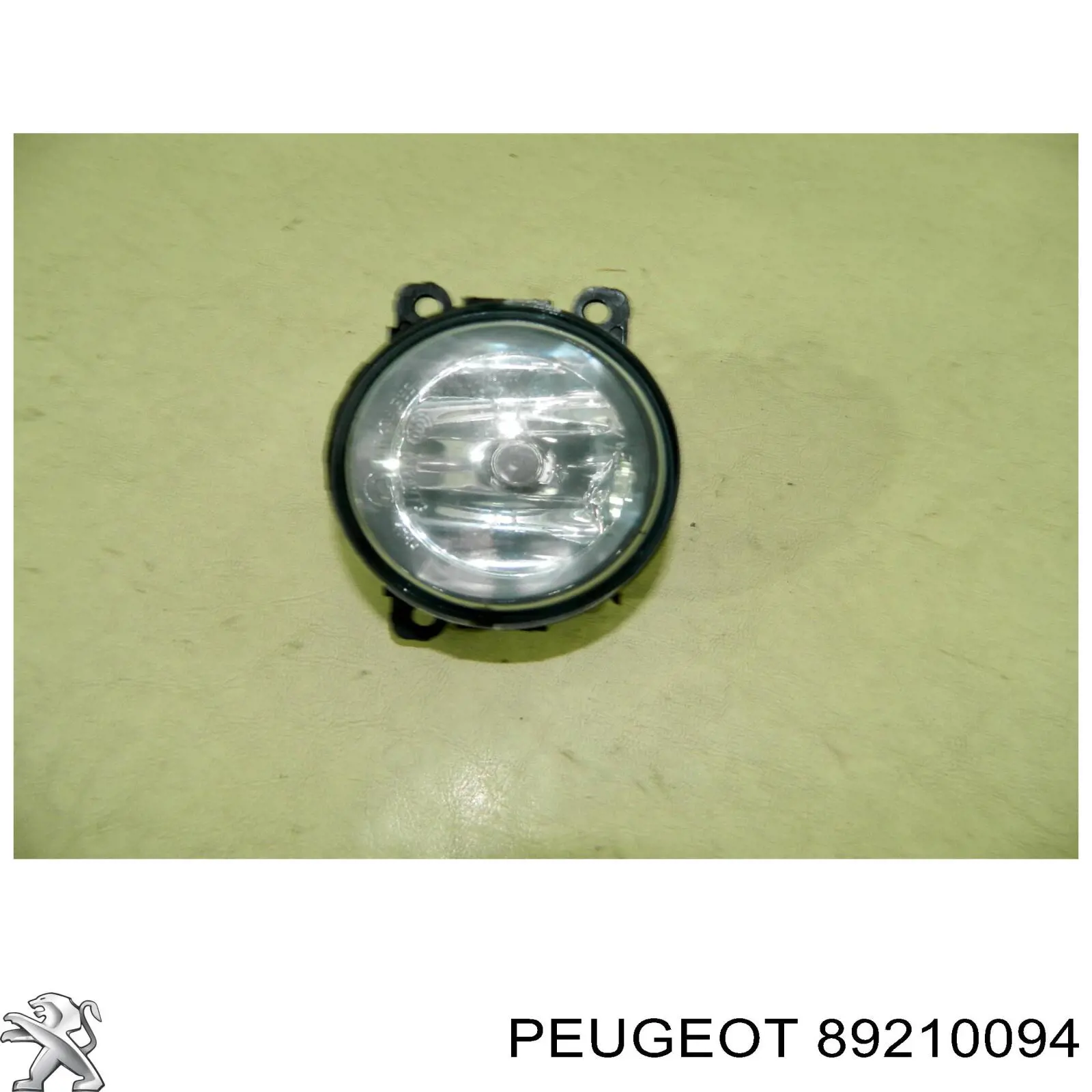 Фара протитуманна, ліва/права 89210094 Peugeot/Citroen