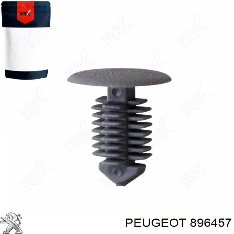 896457 Peugeot/Citroen пістон (кліп кріплення обшивки дверей)