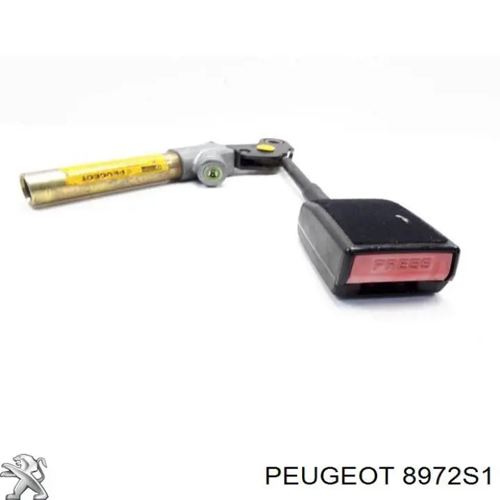 8972S1 Peugeot/Citroen Важіль фіксації ременя безпеки, лівий