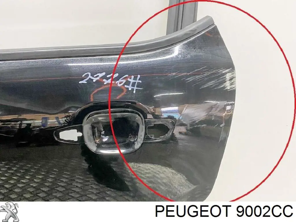 Купити 9002CC Peugeot/Citroen Двері задні, ліві