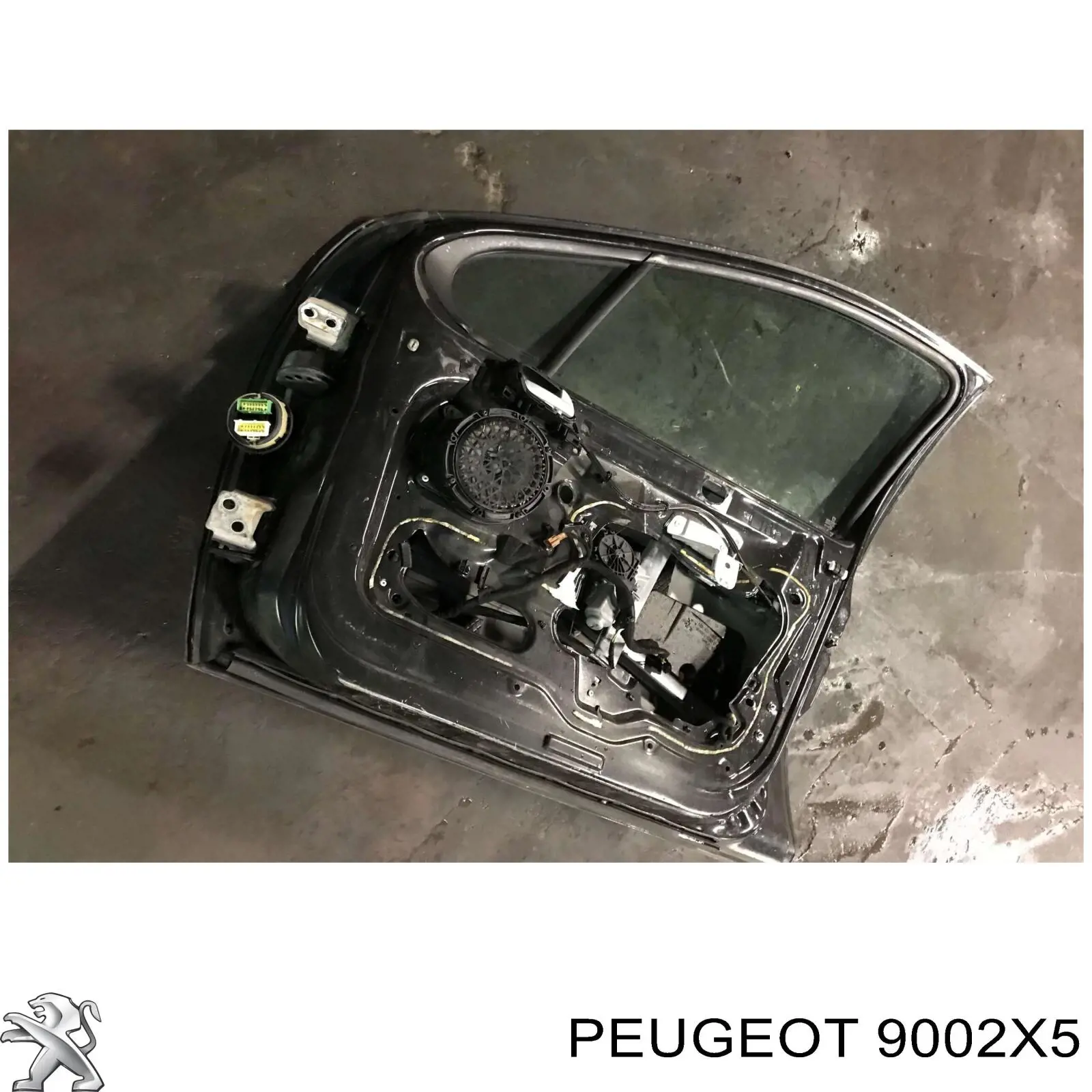 Двері передні, ліві Peugeot 207 (WA, WC) (Пежо 207)