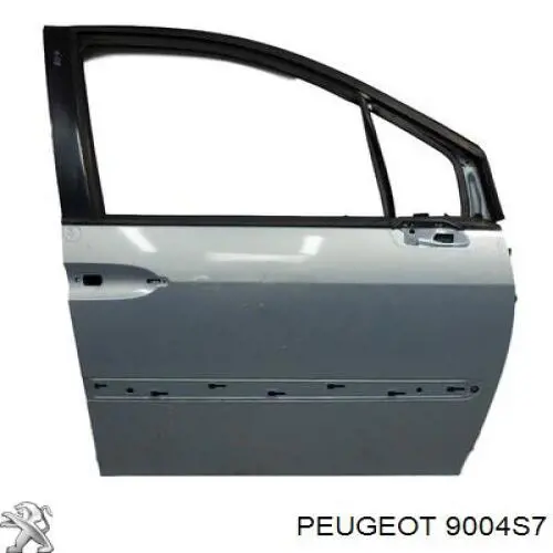 Двері передні, праві Peugeot 307 (3A, 3C) (Пежо 307)