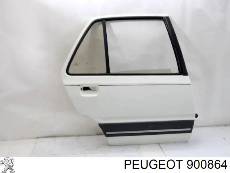 Двері задні, праві Peugeot 205 2 (20A, C) (Пежо 205)