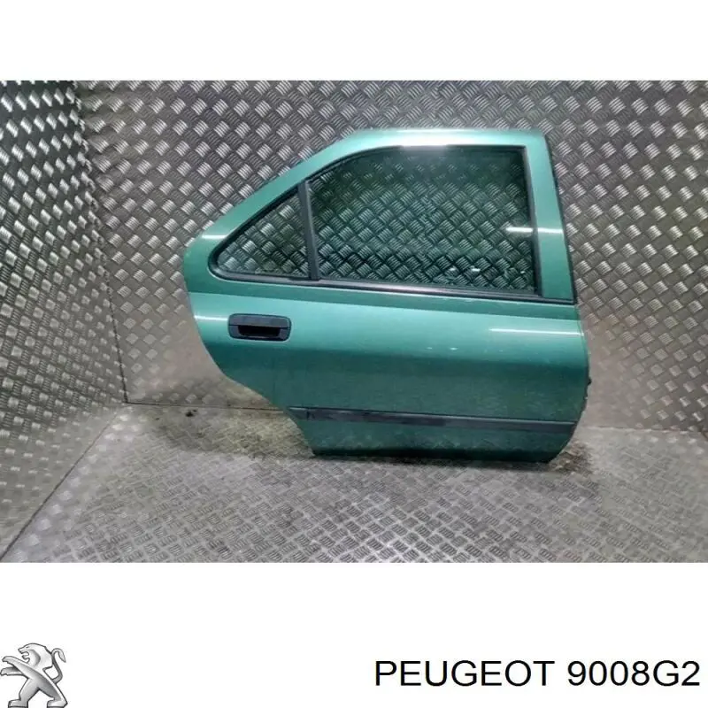 Двері задні, праві Peugeot 406 (8B) (Пежо 406)