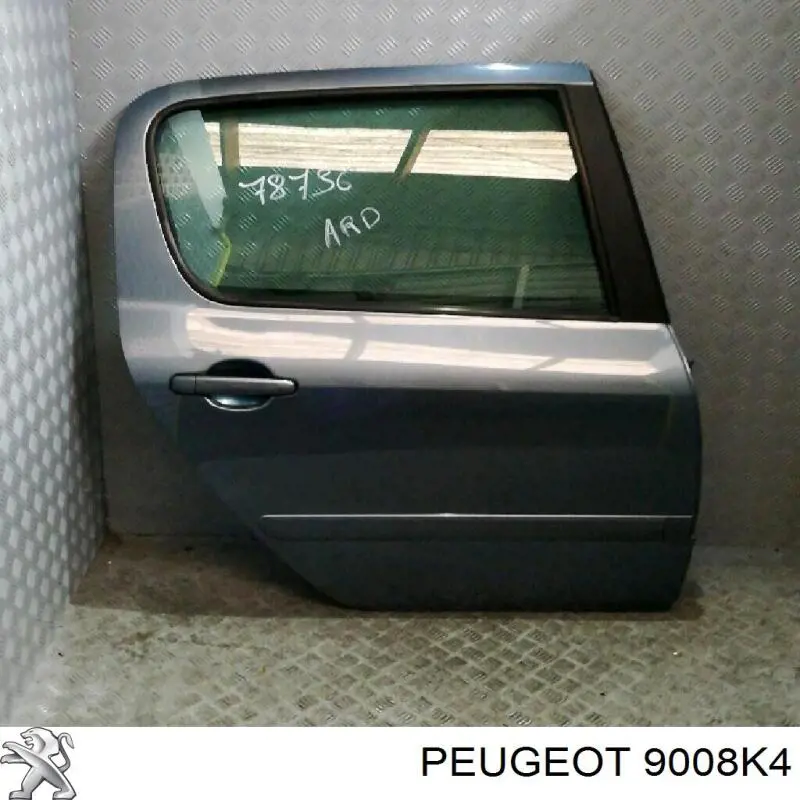 Двері задні, праві Peugeot/Citroen 9008K4 ціна, від 56.24 USD