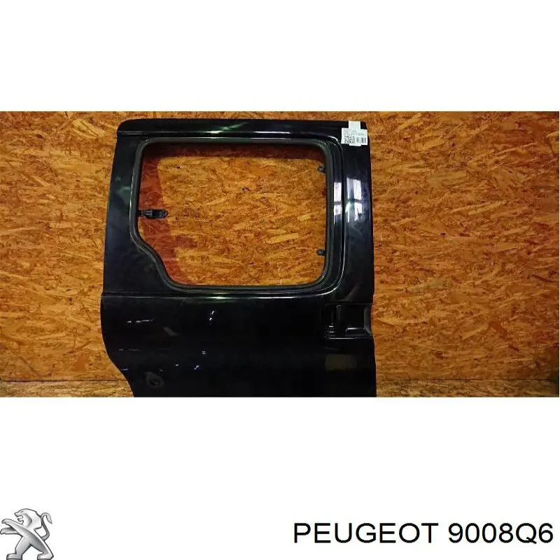 9008Q6 Peugeot/Citroen Двері бічні (зсувні)