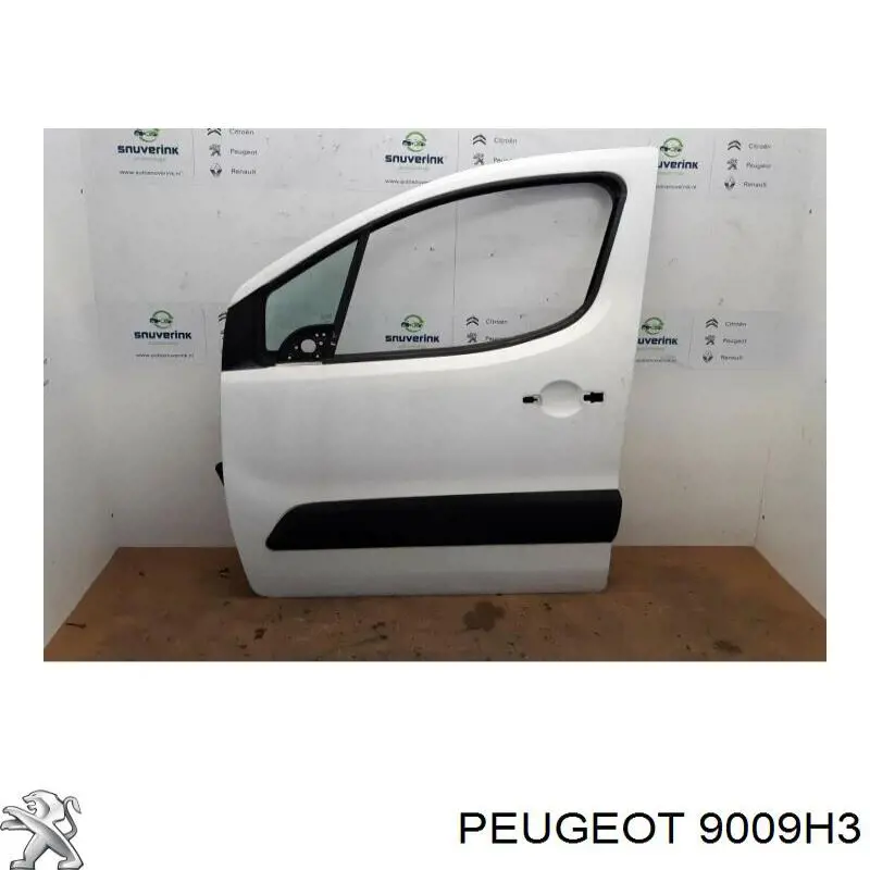 Панель-щока двері передньої, лівою Peugeot/Citroen 9009H3 ціна, від 985.62 USD