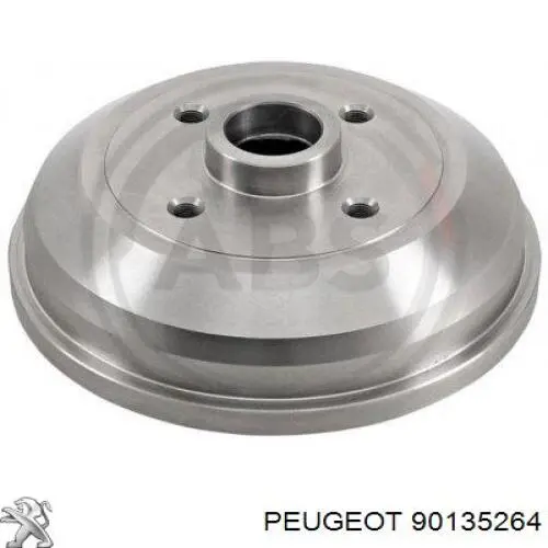 Купити 90135264 Peugeot/Citroen Барабан гальмівний задній