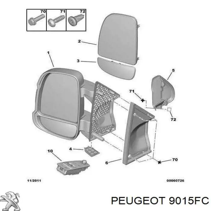 9015FC Peugeot/Citroen 